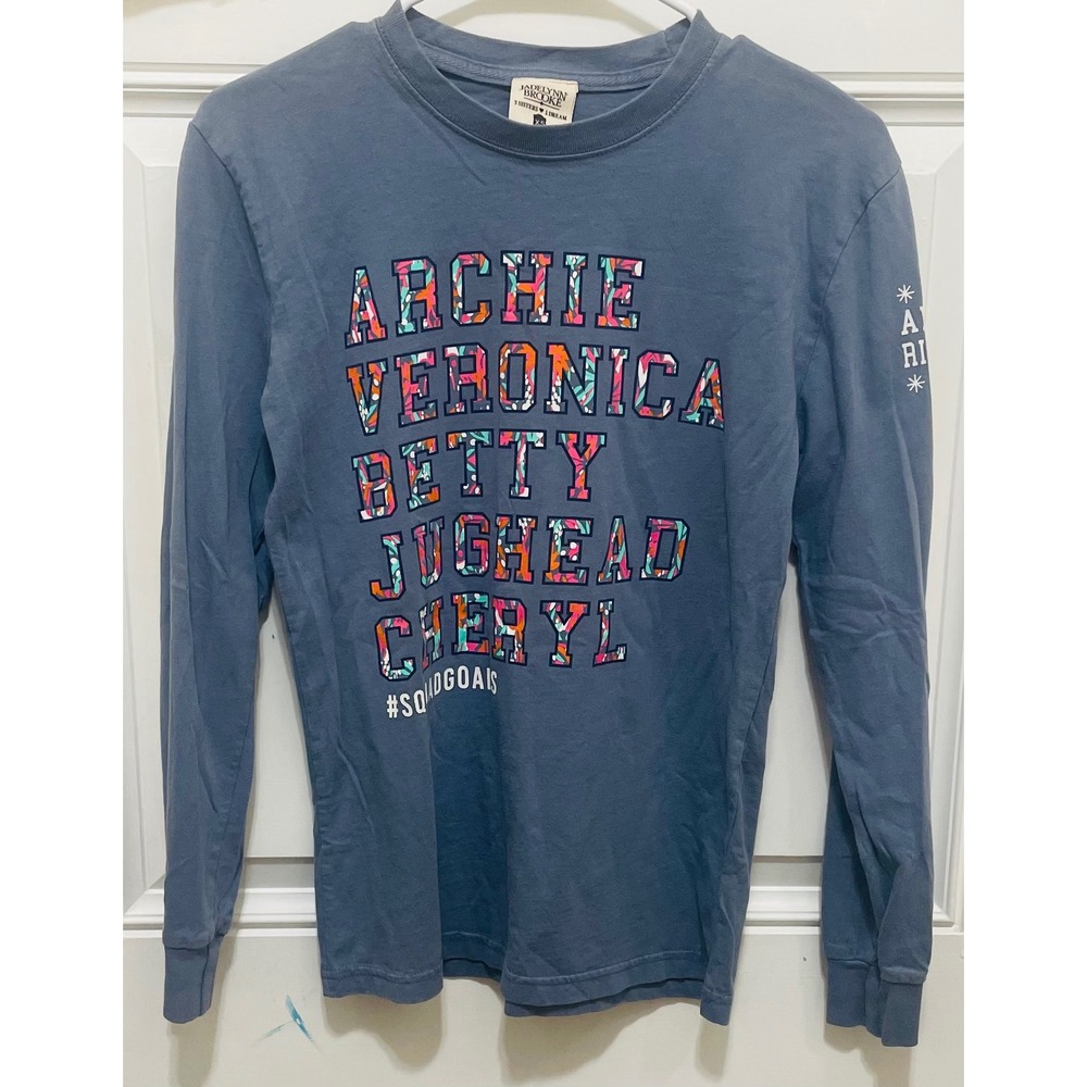 JADELYNN BROOKE Riverdale Long Sleeve Graphic Tee Archie‎ XS